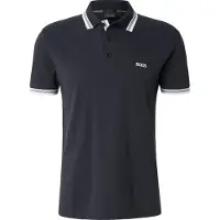BOSS Short Sleeve Polo 059902200001 in MEDIUM BLUE color size small