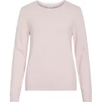 Vila Rundhalspullover "VIRIL O-NECK L/S KNIT TOP - NOOS" Viskosemischung, regular fit