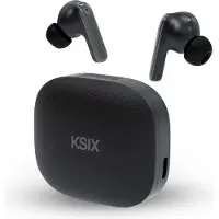 Ksix BTW07N, True Wireless Stereo (TWS), Anrufe/Musik, 20 - 20000 Hz, Kopfhörer, Schwarz