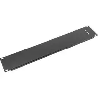 Lanberg Blindplatte fr 19" 2U-Schrnke, Schwarz (AK-1402-B)