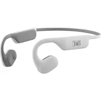 TNB T'NB - Supra-aurales drahtloses Bluetooth-Headset, de Knochenleitungs-Kopfhörer, Design mit touch control und de Ladeetui, Farbe white