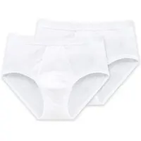 Schiesser Unterhose Herren 005136 Original FR White (2er Set)-L