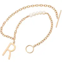 NAEMI Women Necklace in Rose Gold White | Gr.: onesize