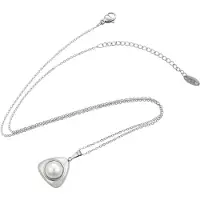 NAEMI Women Necklace in Silver White | Gr.: onesize