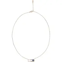 NAEMI Women Necklace in Rose Gold Navy | Gr.: onesize