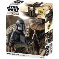 PRIME 3D Das Mandalorianische Lentikularpuzzle 500 Teile