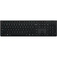 Lenovo Professional Wireless Rechargeable (Nordic), Volle Größe (100%), Kabellos, RF Wireless + Bluetooth, Scherenschalter, Schwarz