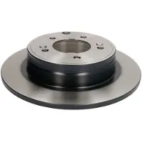 TRW Bremsscheibe DF4980 hinten, voll, 1 Stück