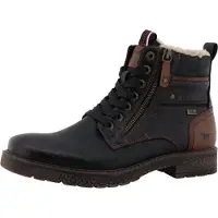 Mustang Shoes Winterstiefelette "Midor" Schnürstiefel, Winterstiefel mit Warmfutter