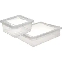 Keeeper Bea Collection 9l Storage Box Durchsichtig
