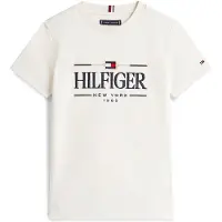 Tommy Hilfiger T-Shirt Icons KB0KB10360 Écru Regular Fit