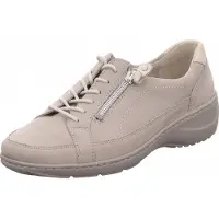 Waldlaufer Schnürhalbschuhe in grau, Gr. 7