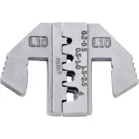 Toolcraft TO-9627243 Crimpeinsatz SPT Flachkontakt, SPT Buchsenkontakt, MCP 0.