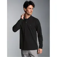 Trigema Poloshirt "Langarm Poloshirt mit Armbündchen" 1 Stk.