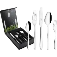 Picard & Wielpütz Solingen Besteck-Set "Tafelbesteck inkl. Besteckbox Bozen 30er Set silber", silber, 30 tlg., PICARD & WIELPÜTZ SOLINGEN, Essbesteck-Sets, Besteck-Set, Spülmaschinengeeignet