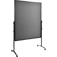 Legamaster Moderationswand PREMIUM PLUS mobile, Textil, grau