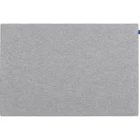 Legamaster Akustik-Pinboard Board Up, Absorptionsklasse C, Stärke 24 mm, Textil & Recycling-PET, grau, B 1000 x H 750 mm
