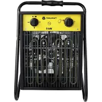 Toolcraft TO-8578338 Bauheizer 9000 W Schwarz/Gelb