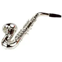 Reig Musicales Metallisiertes Saxophon In Box 41 Cm