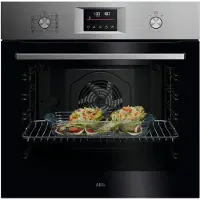 AEG Series 5000 OU5PB40SM, Medium, Elektrischer Ofen, 72 l, 2990 W, 72 l, Multitech