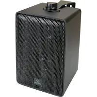 Renkforce RL100W BK Regallautsprecher Schwarz 100 W 90 Hz - 20000 Hz 1 Paar