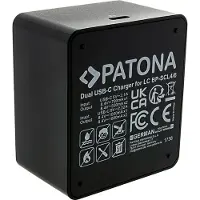 PATONA Dual Ladegerät für Leica Q3 Q4 BP-SCL4 und BP-SCL6 inkl. USB-C Kabel