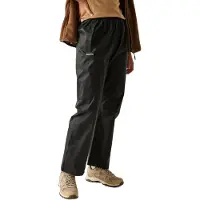 Regatta Regenhose Womens Pack It Overtrousers Schwarz Damen-L