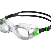 Speedo Futura Classic, Unisex, Universalgröße, Grün, Transparent, Kunststoff, Transparent, Schwarz