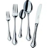 Picard & Wielpütz Solingen Picard & Wielpütz - Besteckset 72teilig mit Hohlheft-Steakmessern - Serie Palazzo - Edelstahl - poliert - spülmaschinenfest, Size:30 SET
