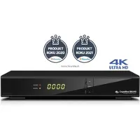 Abcom AB CryptoBox 800UHD 2160p DVB-S2X H.265 CA USB LAN Sat Receiver