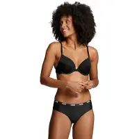 Puma 2er Pack Microfiber Brazilian Slip Damen black M
