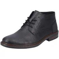 Rieker Herren Stiefeletten Desert Boots Schnürung 17604, Größe:43 EU, Farbe:Schwarz