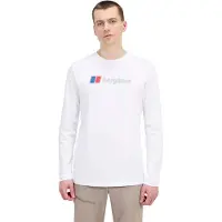 Berghaus M BIG Logo LS Tee pure white (H03) L