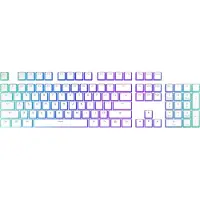 Endorfy Mechanische Gaming-Tastatur Keycaps PBT Pudding Onyx White, US ANSI