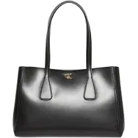 Calvin Klein Medium Work Tote Bag Black/antique Light Gold Größe: OS | Tote Bags Outlet | Damen | Gelb