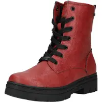 Mustang Damen TEX Stiefelette gefüttert Rot