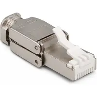 DeLOCK RJ-45 Stecker Cat.6a STP (1 Stück)