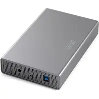Digitus USB 3.0 Festplattengehäuse, 3,5", SATA, 16TB, Aluminium, HDD-Gehäuse, 2.5/3.5", Serial ATA III, 5 Gbit/s, USB Anschluss, Aluminium