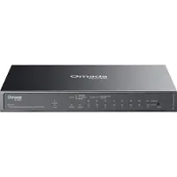 TP-LINK Omada ES210GP, Managed, L2, Gigabit Ethernet (10/100/1000), Power over Ethernet (PoE), Rack-Einbau, DIN rail