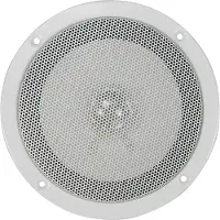 Renkforce SPE-150/WS, 1.0 Kanäle, Verkabelt, 15 W, 100 - 12000 Hz, 4 Ohm, Weiß