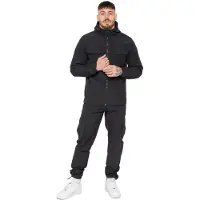Enzo Milano | Herren Poly Cargo Trainingsanzug Set