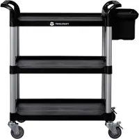 Toolcraft 88 70 91 Servicewagen Aluminium, Kunststoff Herstellerfarbe: Aluminium (Natur), Schwarz