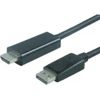 PremiumCord kportadk01-05 DisplayPort HDMI Black