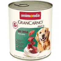 Animonda GranCarno Adult Hund Geschmacksrichtung: Wildfleisch 12x800g