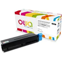 Prime Inventions OWA Toner K15664OW ersetzt OKI 44574702, schwarz