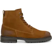 Marc O'Polo Marc OߴPolo Herren Boots aus Leder zum Schnüren, Braun (Cognac), 45