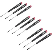 Toolcraft Schraubendreher-Set 9teilig Schlitz, Kreuzschlitz Phillips, T-Profil
