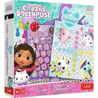 Trefl GABBY'S DOLLHOUSE Board game 2 in 1