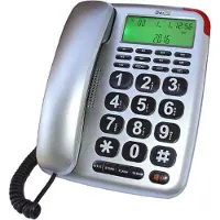 Datel LJ-290 Silver desk phone