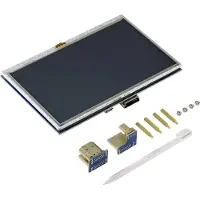 TRU COMPONENTS Touchscreen-monitor 12.7 cm (5 tommer) 800 x 480 Pixel Passer til: Raspberry Pi